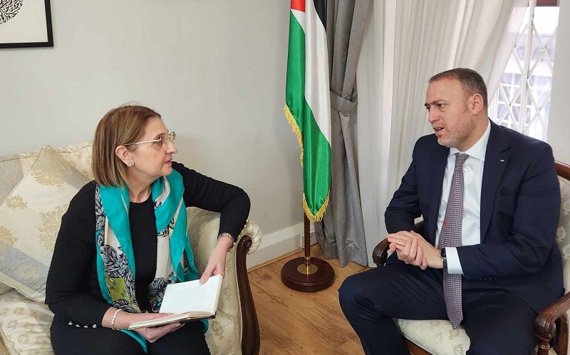 حسام زملط سفير فلسطين في بريطانيا لـ"الصباح":  لا معنى لأي حديث عن اليوم التالي قبل وقف الحرب وإنهاء الاحتلال..